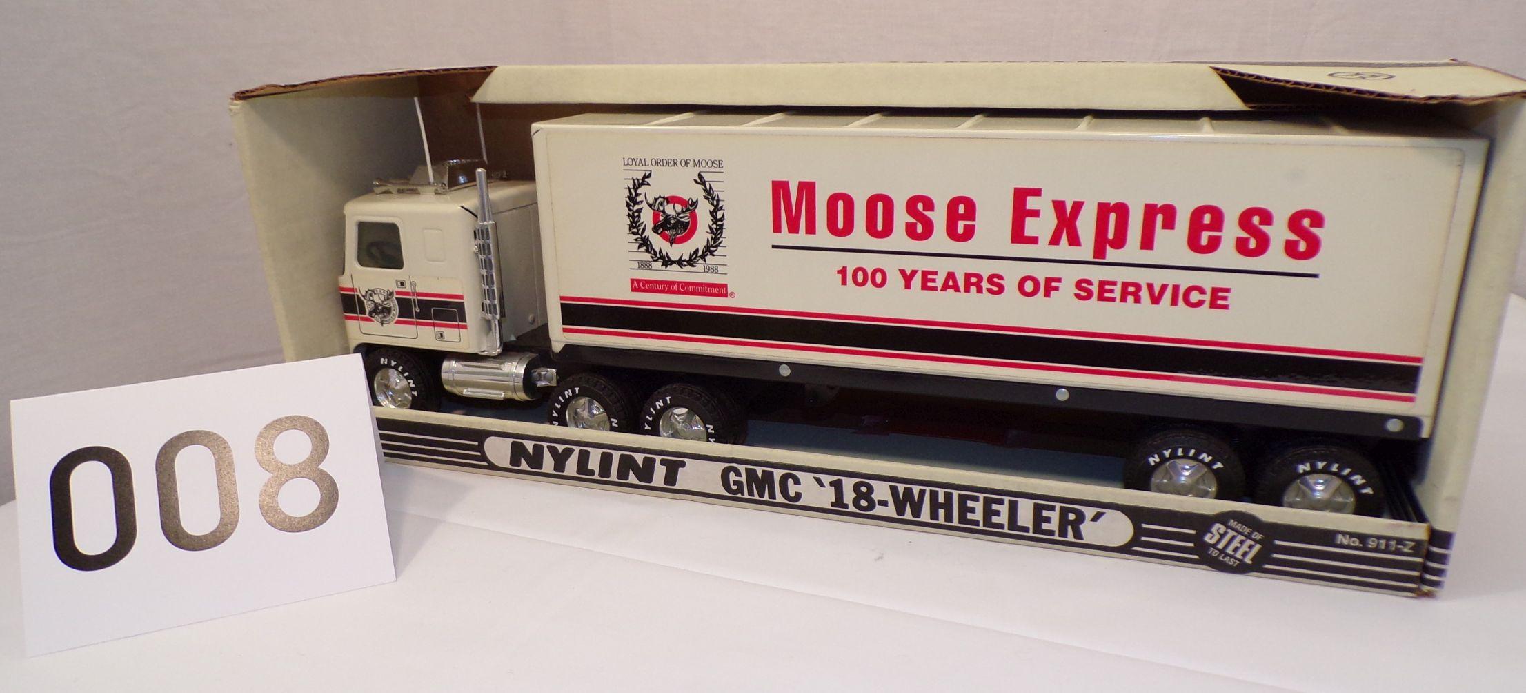 Nylint Moose 100th Anniversary Tractor Trailer