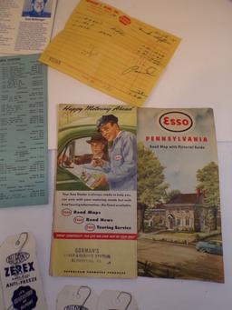 Lot Of Miscellaneous Paper Advertisements