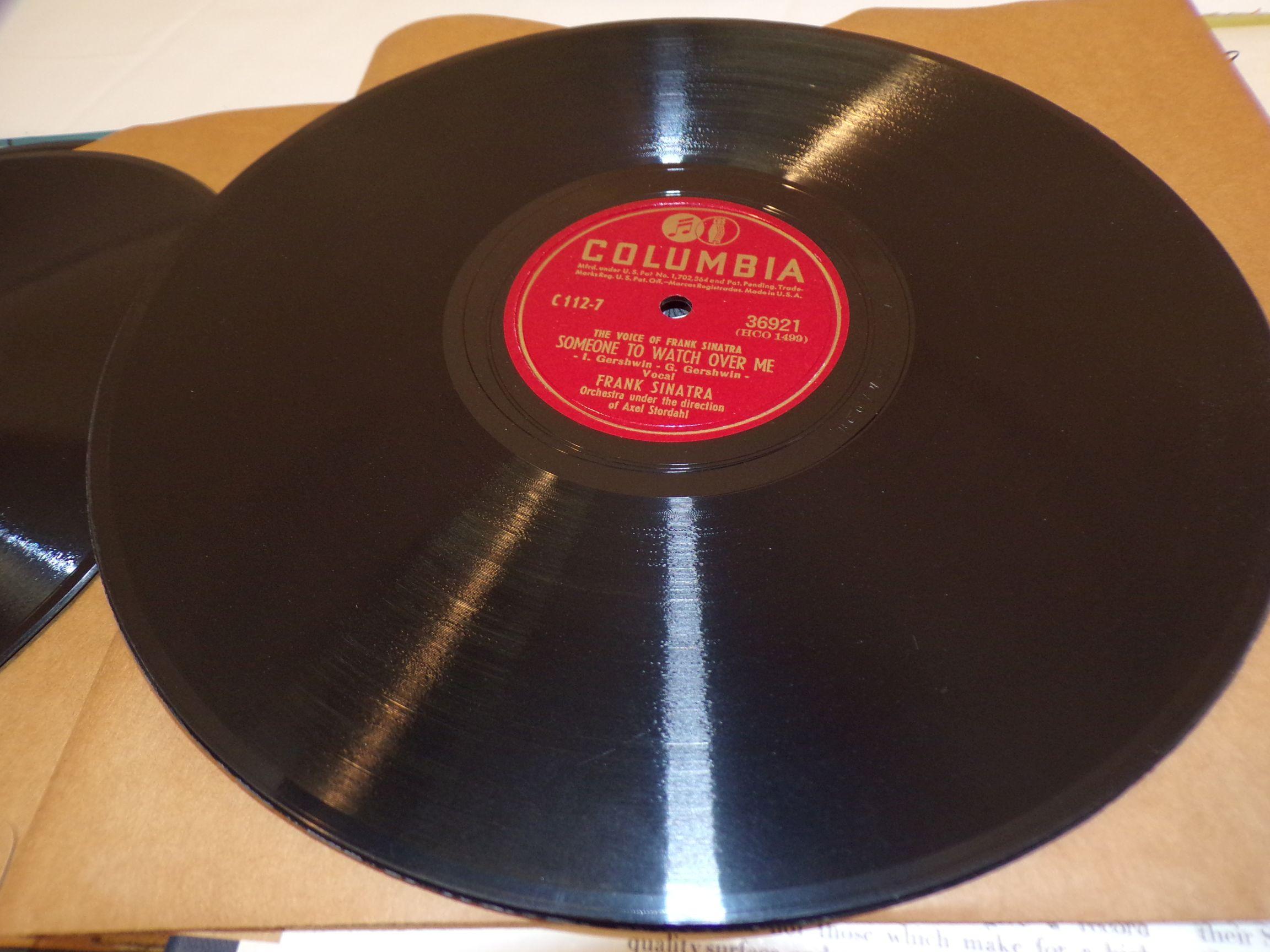 The Voice of Frank Sinatra - Set c.112 78 RPM