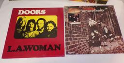 Record LOT-Legs Diamond, Linda Ronstadt, The Doors, The Who