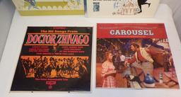 Record LOT- Camelot, Carnival, Hit Songs from Doctor Zhivage, Carousel