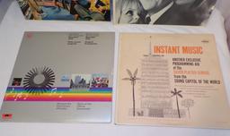 Lot of 4 Records- Hires Highlighter 1959, Capitol Records Promo Sampler August 1966, Montreal 1976,