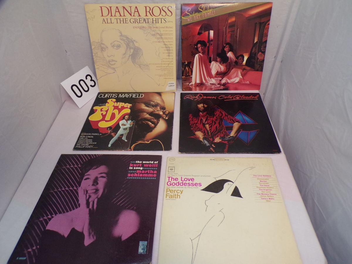 Lot of 6 albums