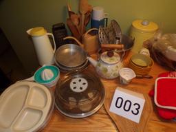 Misc. kitchenware lot