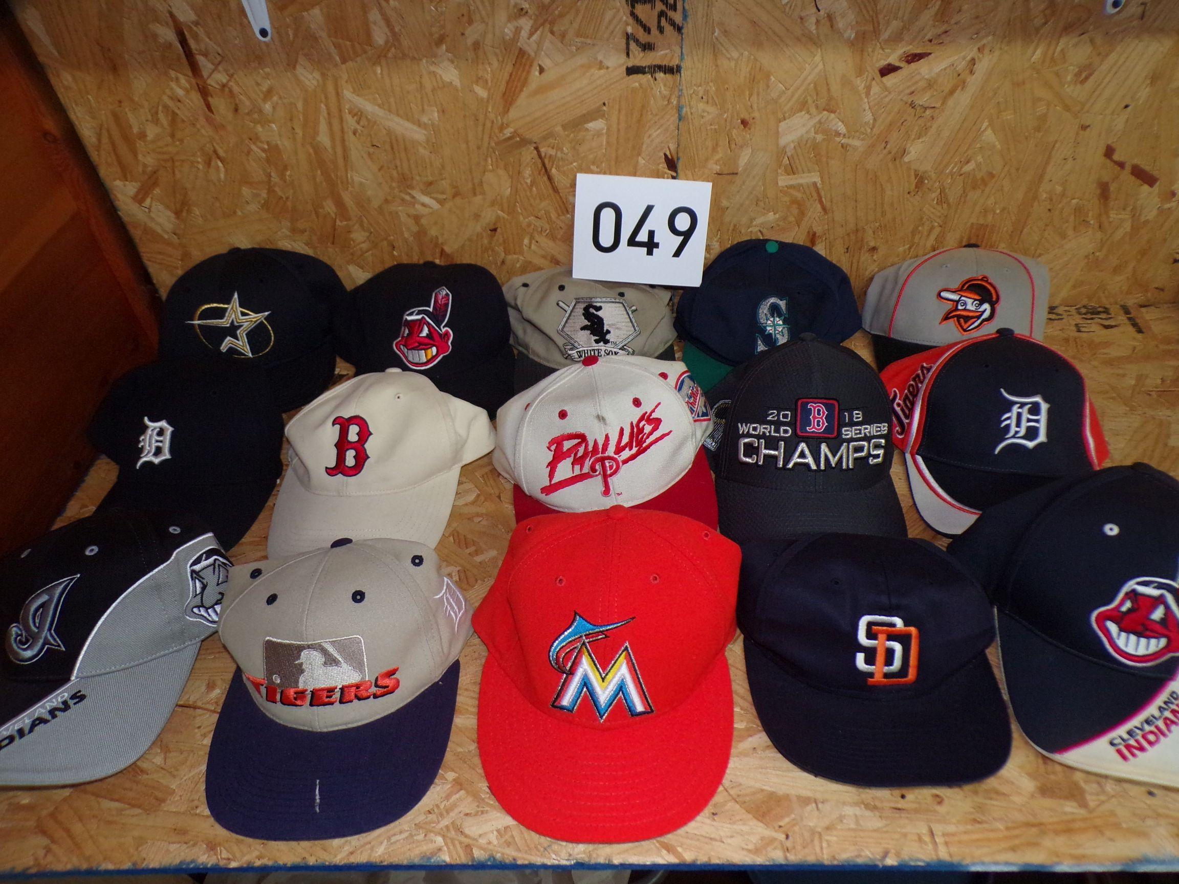 15 MLB hats