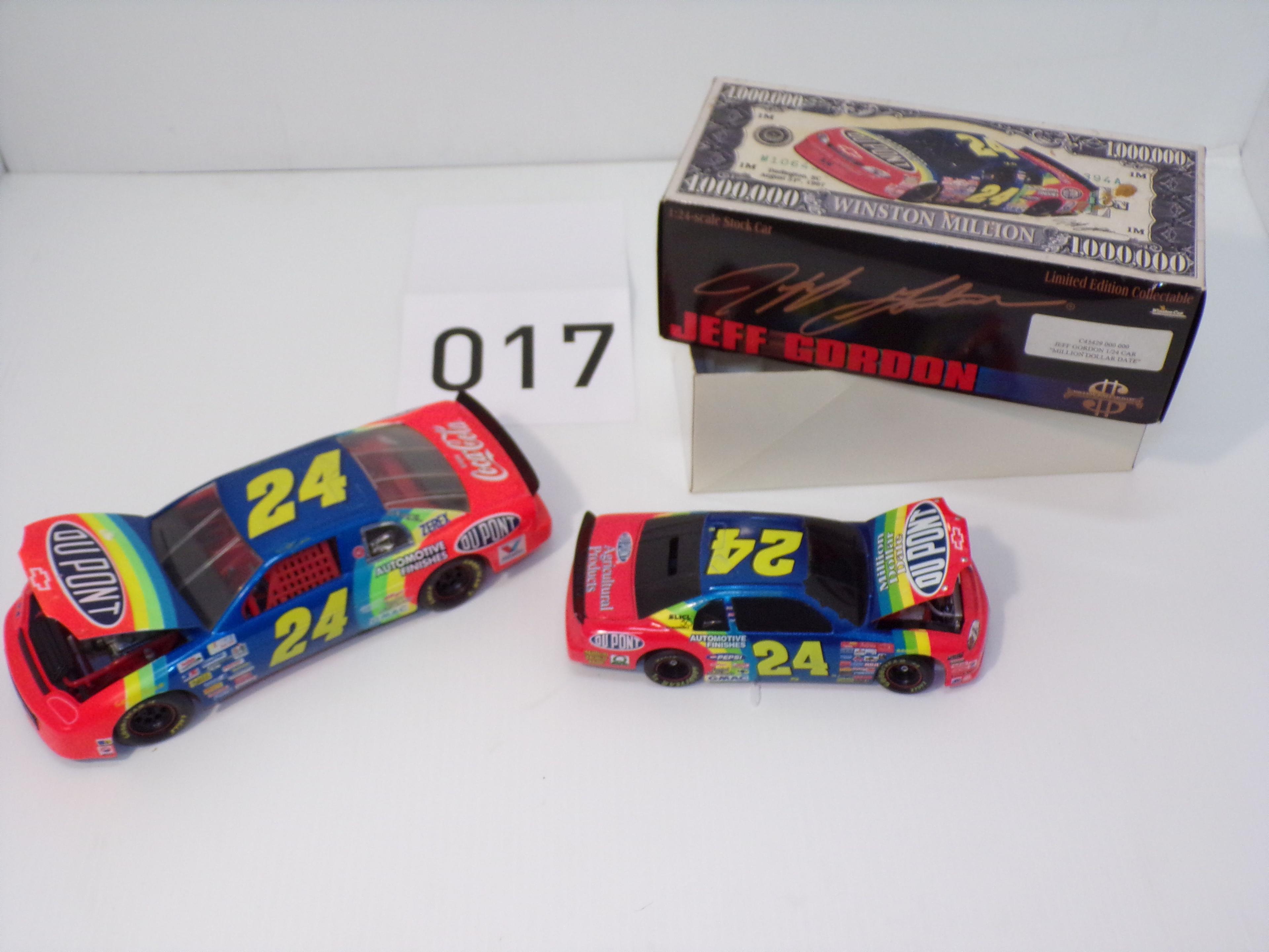 2 Jeff Gordon Cars