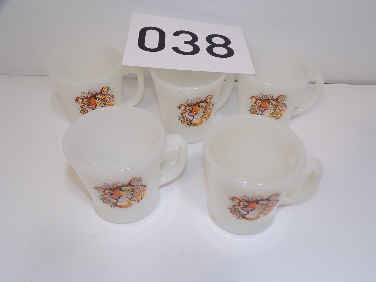 5 Esso Fire King Mugs