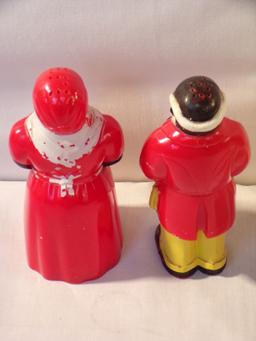 Black Americana Aunt Jemima and Uncle Mose Salt and Pepper