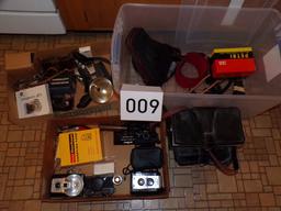 Vintage Camera Lot with Accessories