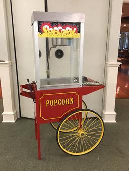 POPCORN MACHINE & CART