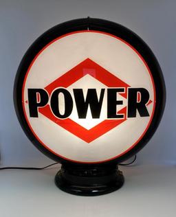 D-X Power Gasoline Pump Globe