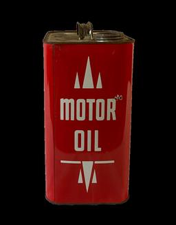 Lubroil 2 Gallon Oil Can w/ Drilling Rigs Graphics