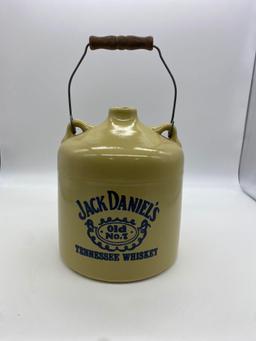 Jack Daniels Whiskey Jug w/ Handle
