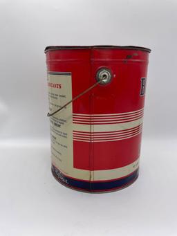 Barnsdall "Be Square" 10lb Grease Can