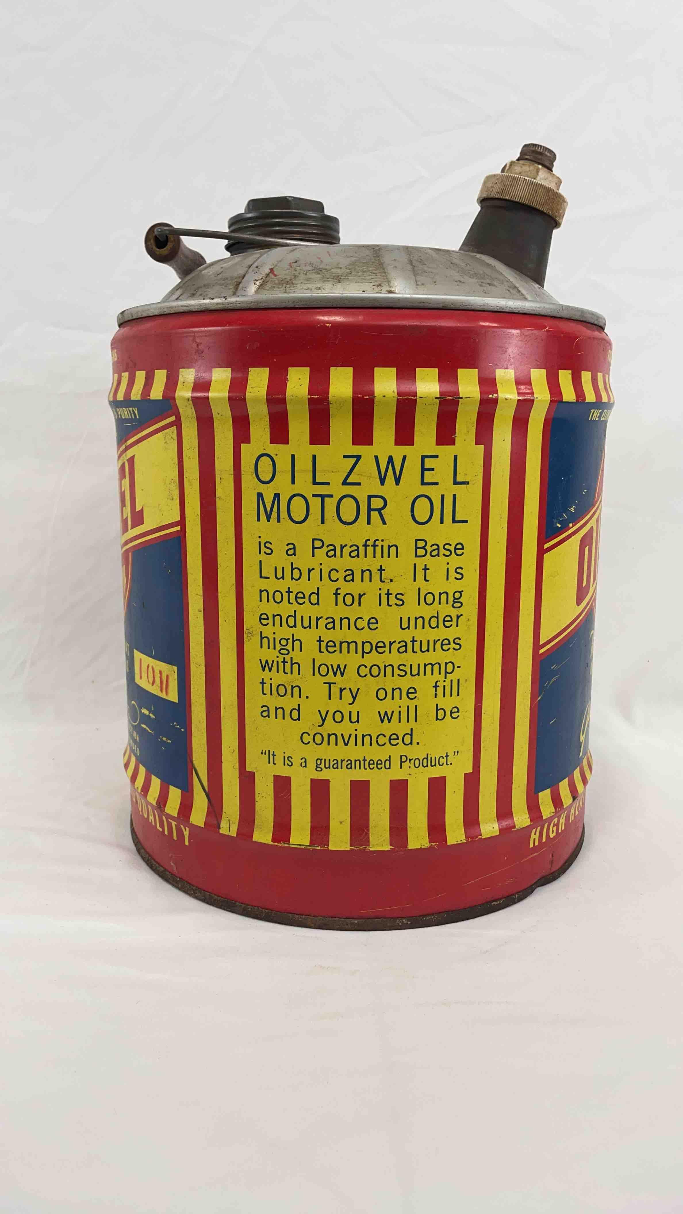 Oilzwel 5 Gallon Oil Can