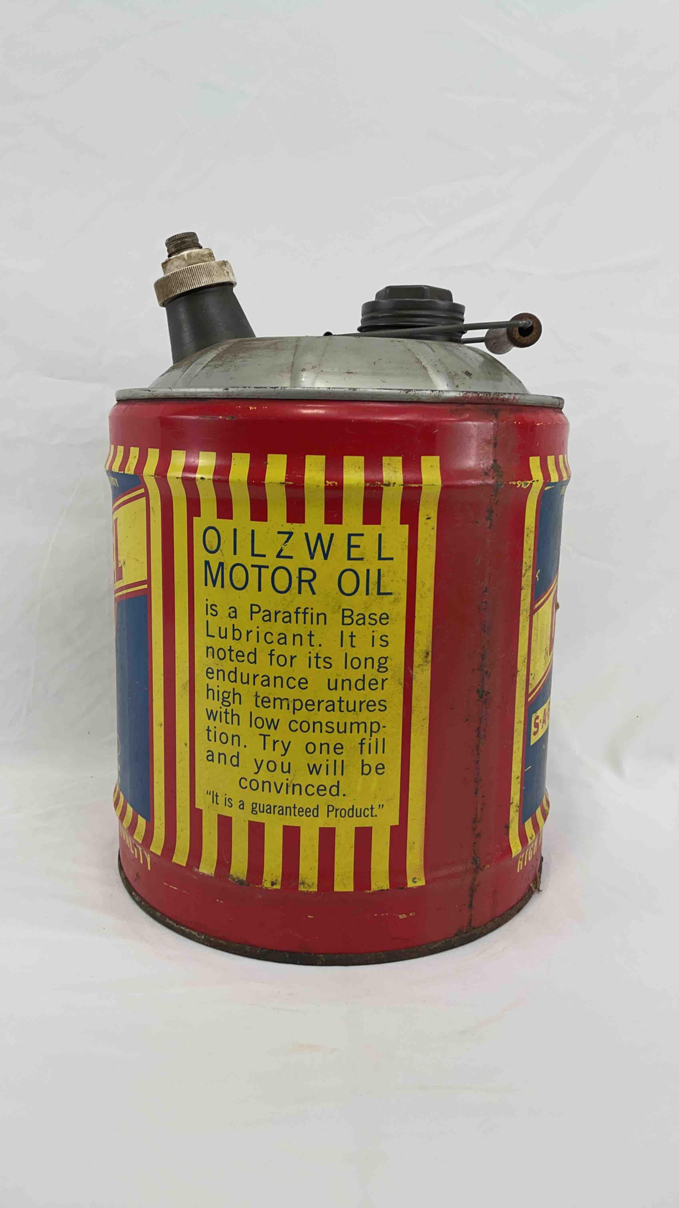 Oilzwel 5 Gallon Oil Can