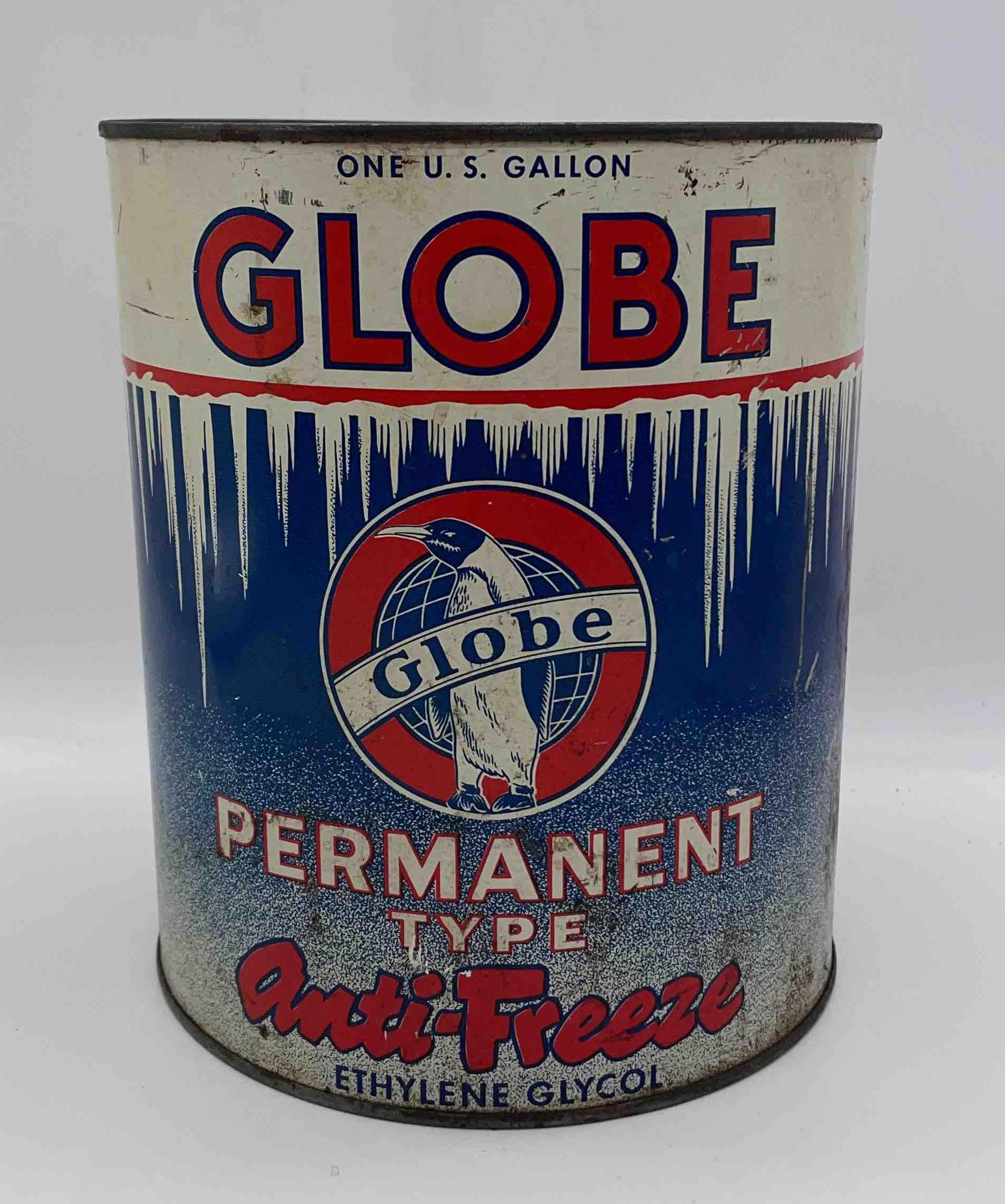 Globe Permanent 1 Gallon Anit-Freeze Can