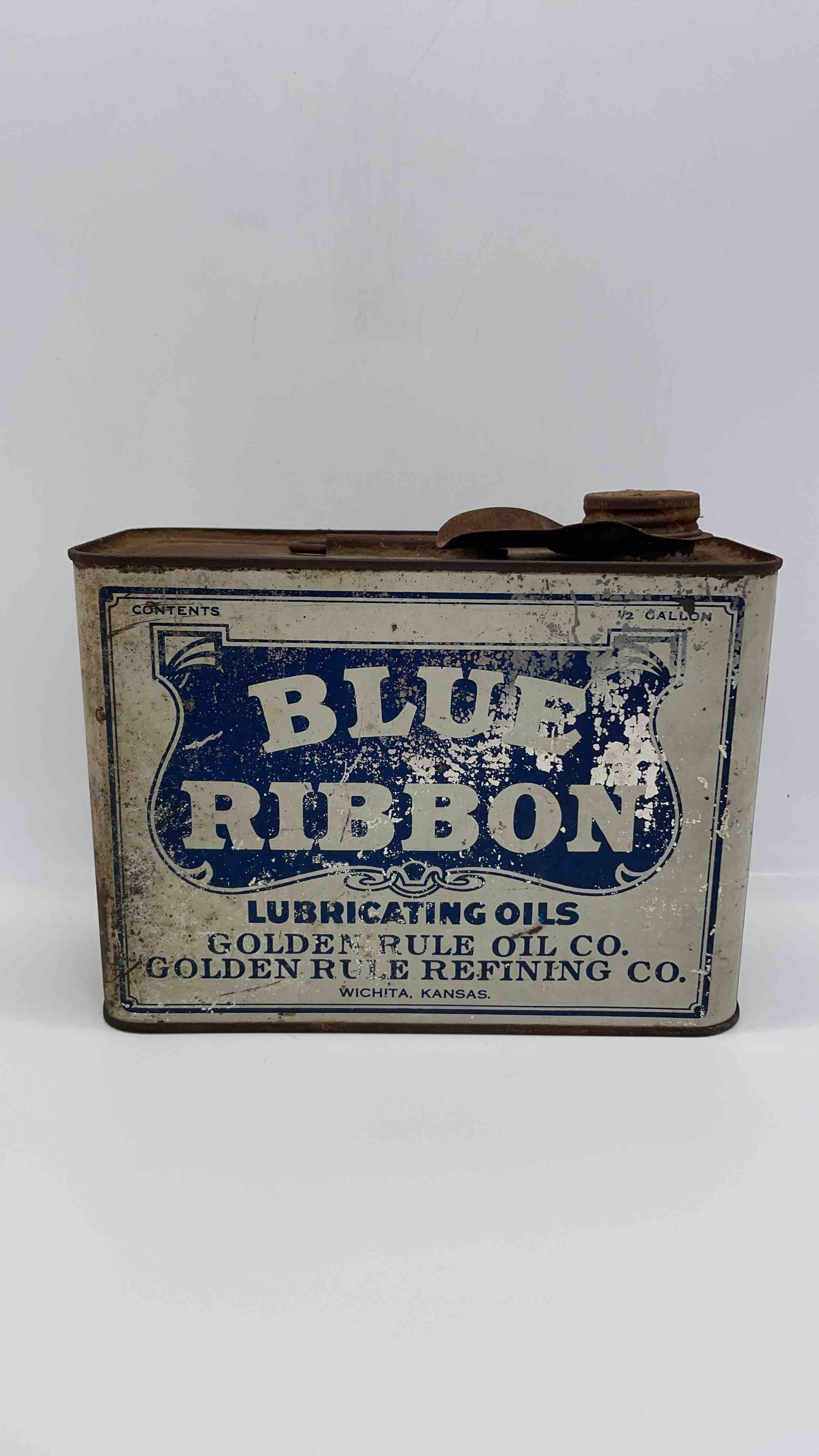 Blue Ribbon 1/2 Gallon Oil Can Wichita, KS