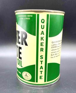 Quaker State 1 Quart Oil Can
