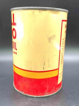 Shell X-100 1 Quart Motor Oil Can