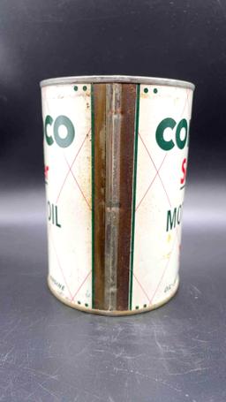 Conoco Super ! Quart Motor Oil Can