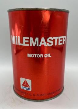 CITGO Milemaster Quart Oil Can