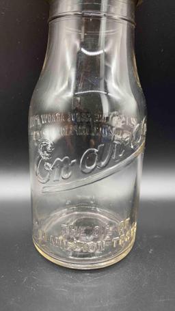 ENARCO Embossed Pint Oil Bottle