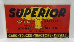 Graphic Atomic Oil Company Sign Tulsa, Oklahoma