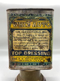 1910's Whiz Auto Top Dressing Tin