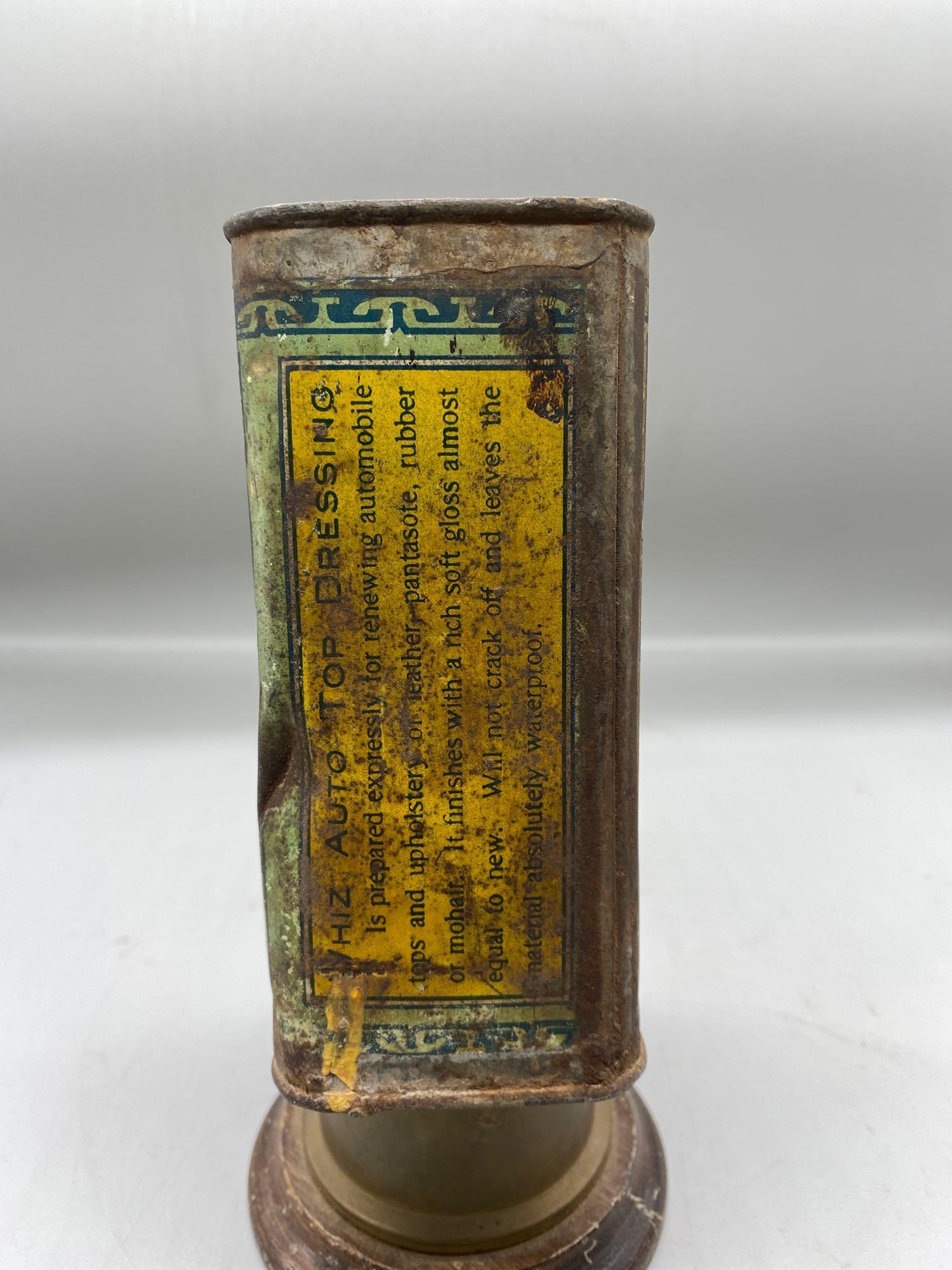 1910's Whiz Auto Top Dressing Tin