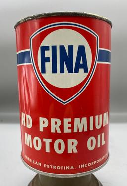 Fina HD Motor Oil Quart Can