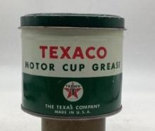 Texaco Motor Cup One Pound Grease Can