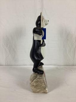 Hamm's Bar Back Figurine w/ Calendar