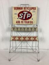 1962 STP Studebaker Rack w/ Sign