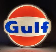 Gulf Lighted Sign