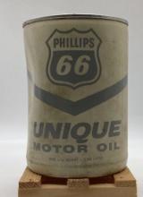 Rare Gibble HD Metal Ribbed Quart Oil Can w/ 60 Cent Pricer