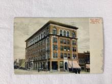 Tulsa Oklahoma Post Office Indian Territory Postcard