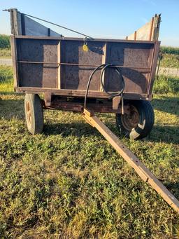 Metal Barge Box & Gear hoist