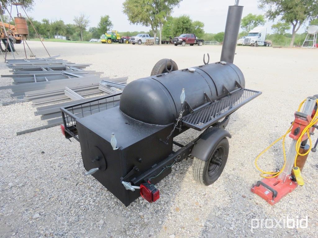 Portable Bbq Pit Plate # 423839k (reg. Papers On Hand And Will Be Mailed Within 14 Days After The Au