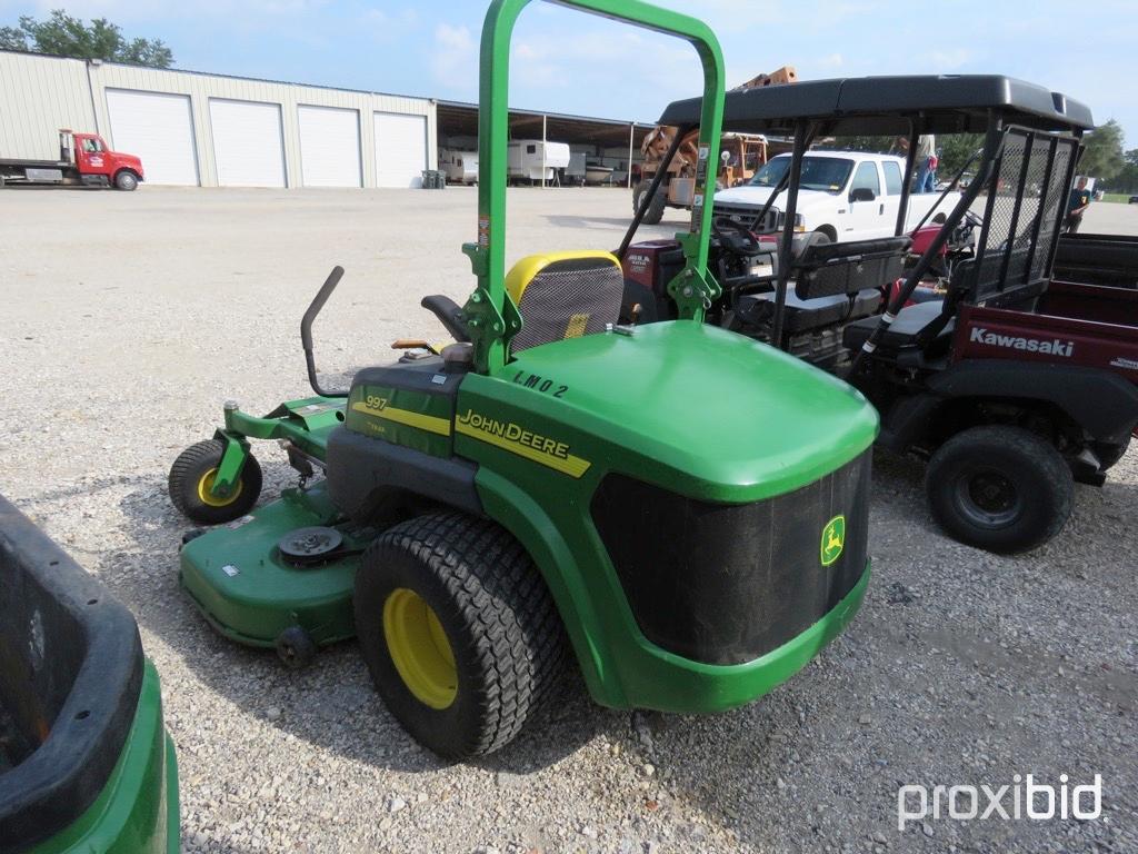 Jd 997 Zero Turn Mower (diesel) Engine Serial # Xch3013b215007 Appx 839 Hours