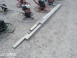 ALUMINUM CONCRETE PULL BOARDS