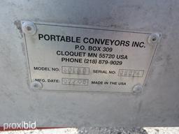 2005 30' PORTABLE CONVEYORS INC MODEL # 3015G SERIAL # 05074