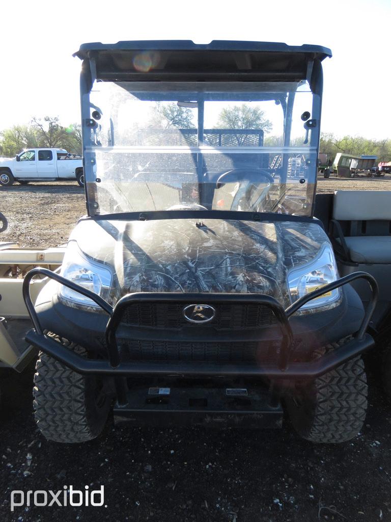 KUBOTA RTV X1140 SHOWING APPX 83 HOURS (SERIAL # 25578) (LIKE NEW)