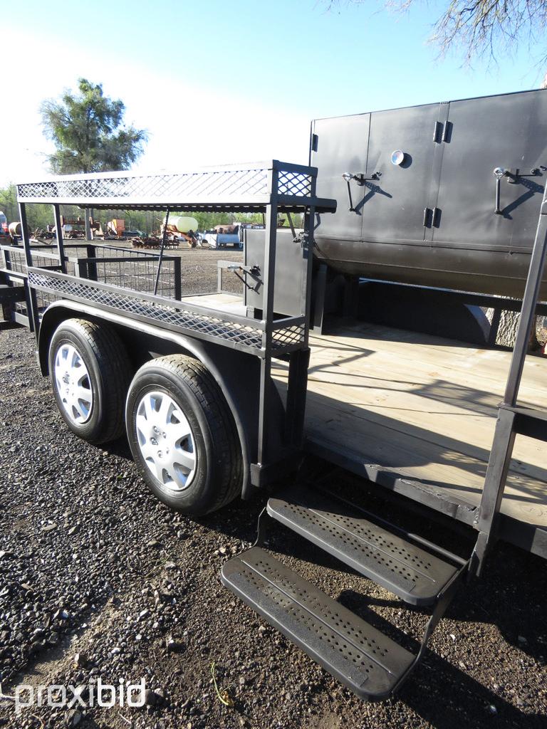 PORTABLE BBQ PIT (REGISTRATION PAPER ON HAND AND WILL BE MAILED WITHIN 14 DAYS AFTER THE AUCTION)