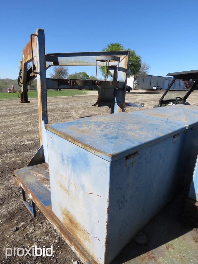 "MILLER BIG BLUE 400D PORTABLE WELDER W/ GOOSENECK WELDING TRAILER