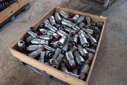 PALLET OF ASSORTED HYDRAULIC FITTINGS