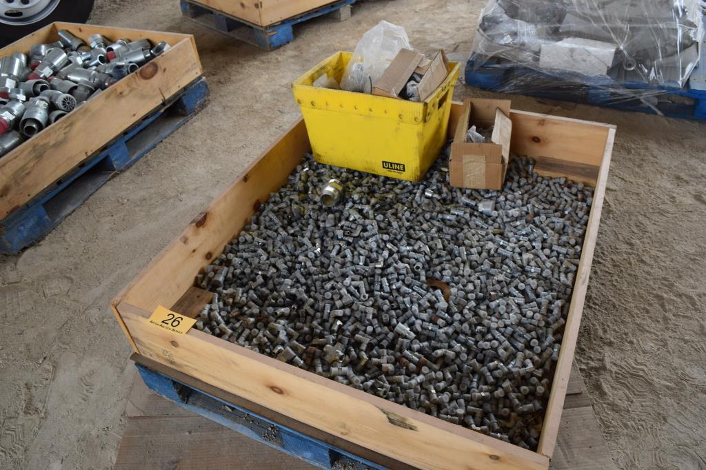 PALLET OF ASSORTED HYDRAULIC FITTINGS