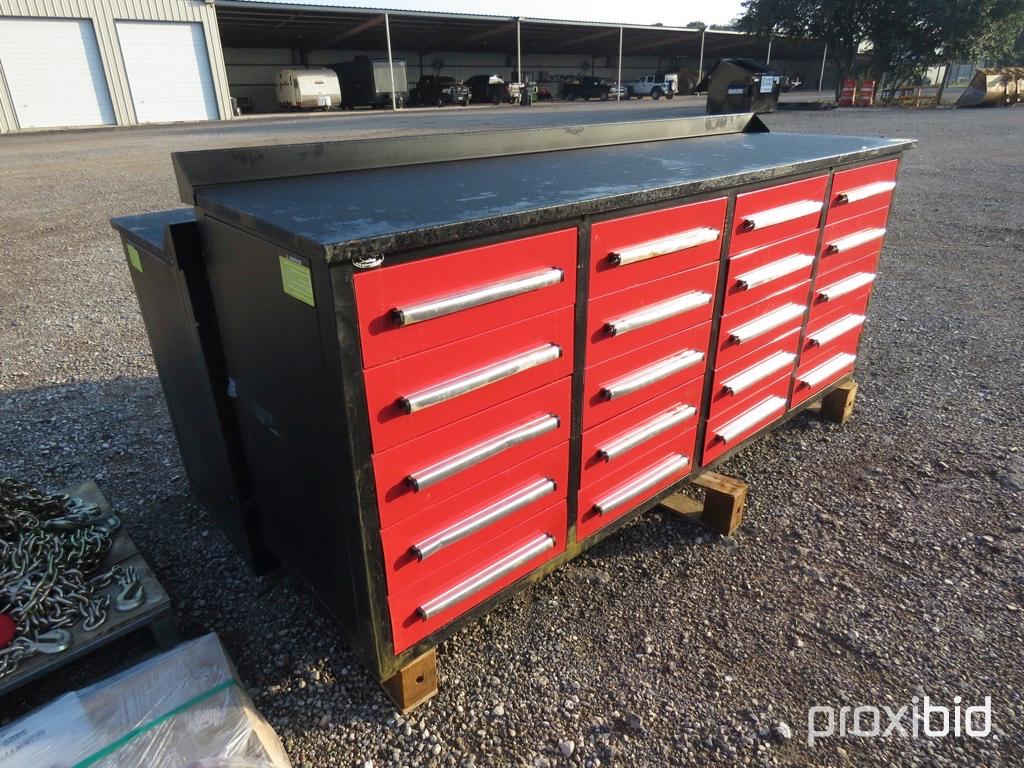 TOOLBOX W/ WORK BENCH