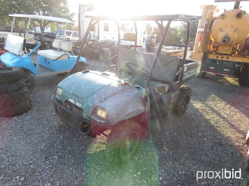 POLARIS RANGER NOT RUNNING  - VIN # 4XARB42A04D440708 (SHOWING APPX 1,440 HOURS)