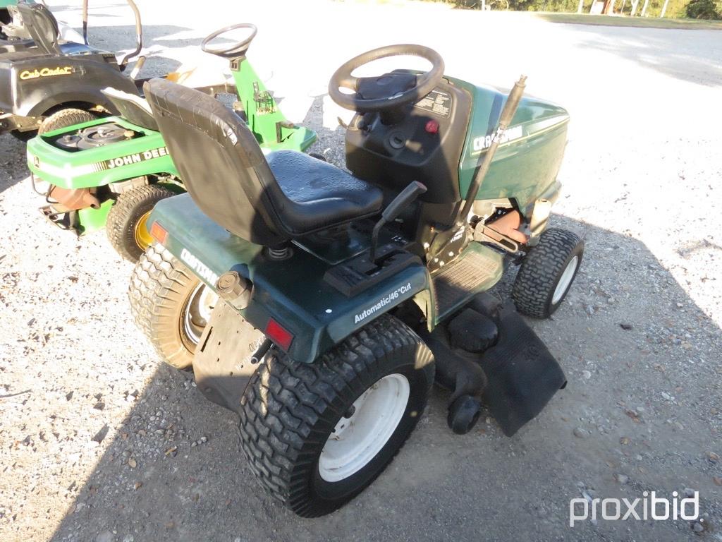 CRAFTSMAN RIDING MOWER SERIAL # 072199A001608